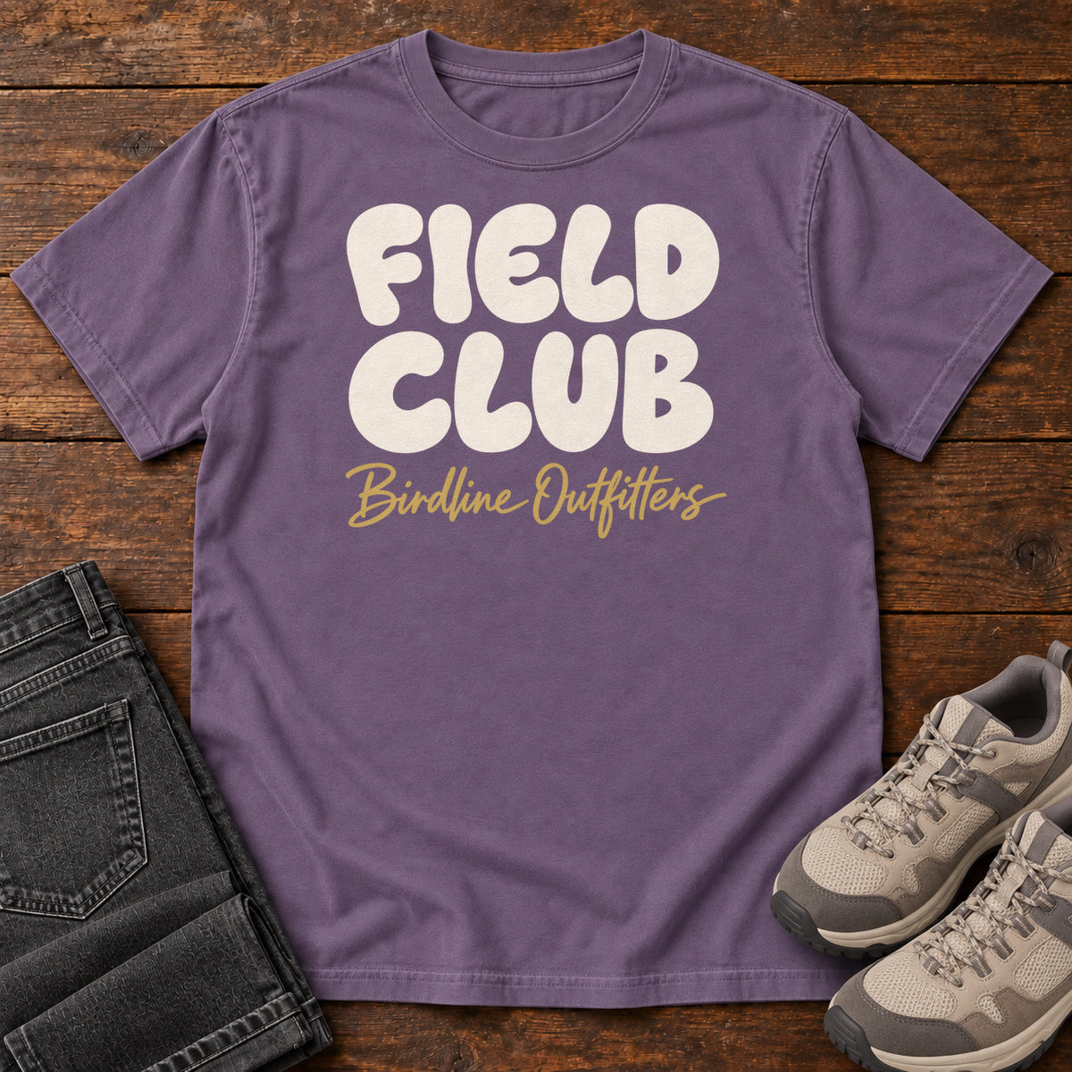 Field Club T-shirt in Grape
