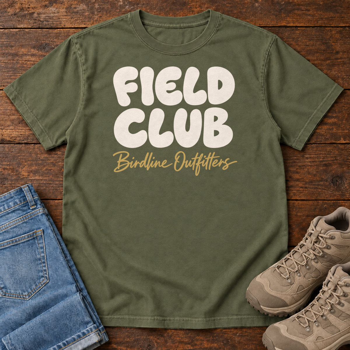 Field Club T-shirt in Hemp