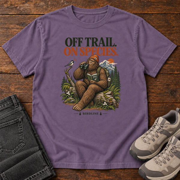 Off Trail On Species Bigfoot T-Shirt, alternate view