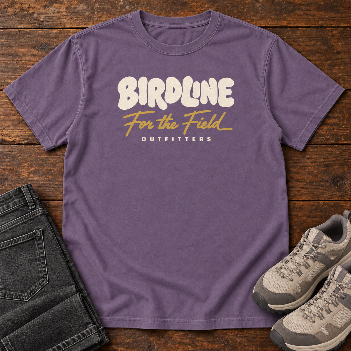 For the Field T-Shirt in Grape