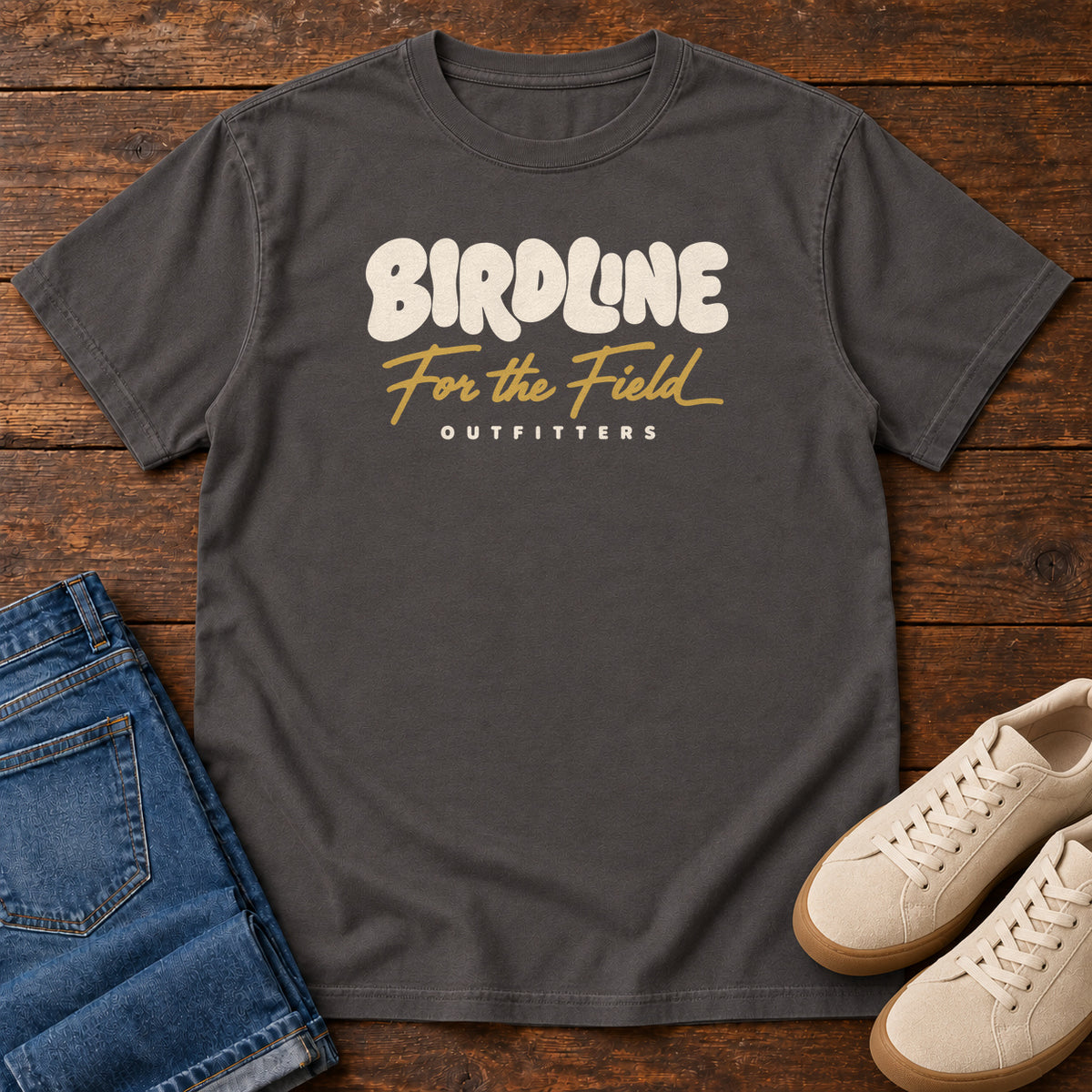 For the Field T-Shirt in Graphite