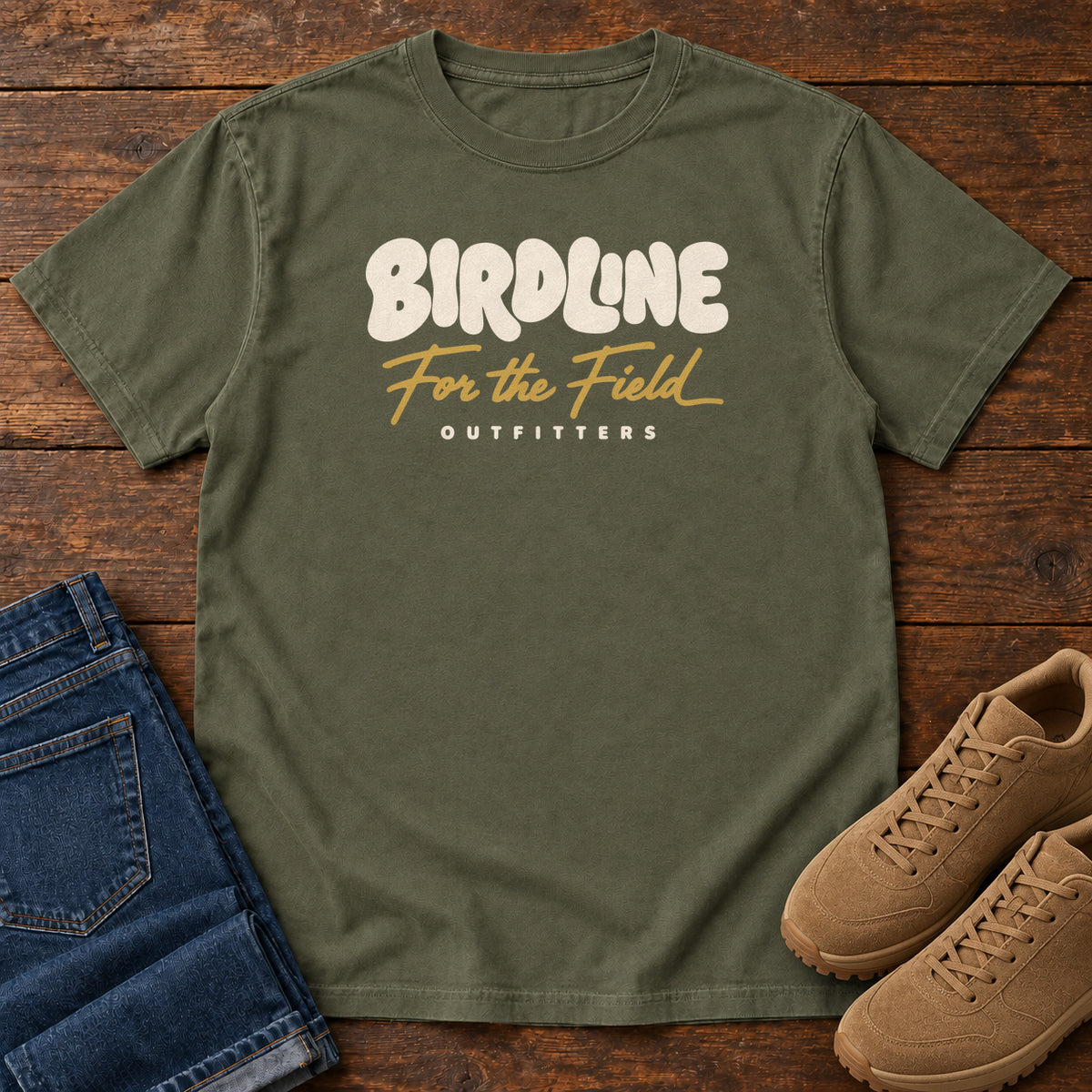 For the Field T-Shirt in Sage