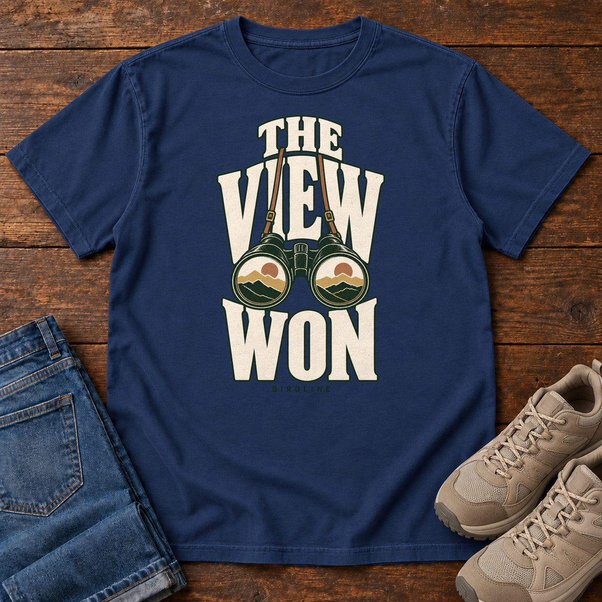 The View Won T-Shirt in True Navy