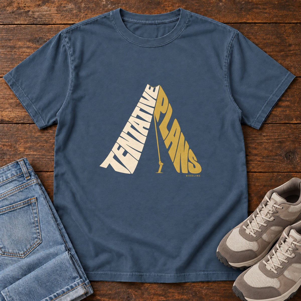 Tentative Plans T-Shirt in Midnight