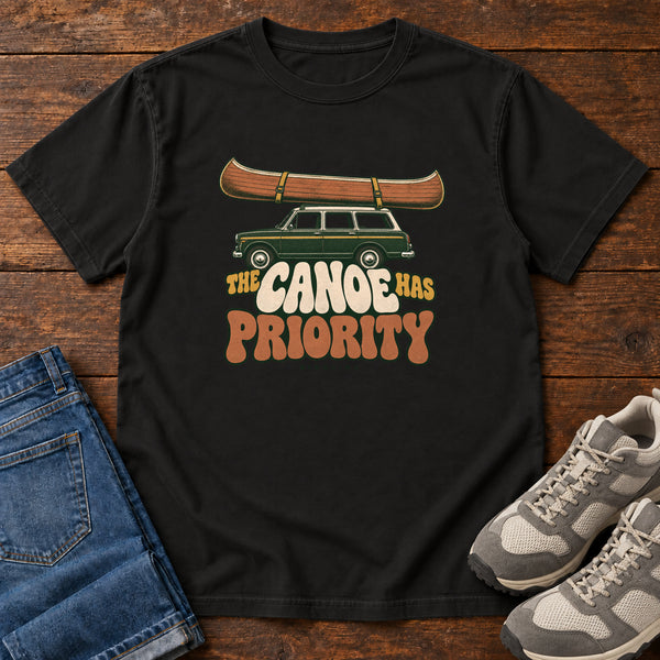 The Canoe Has Priority T-Shirt, alternate view