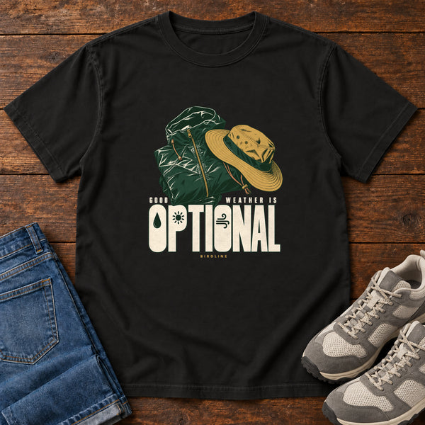Good Weather Is Optional T-Shirt, alternate view