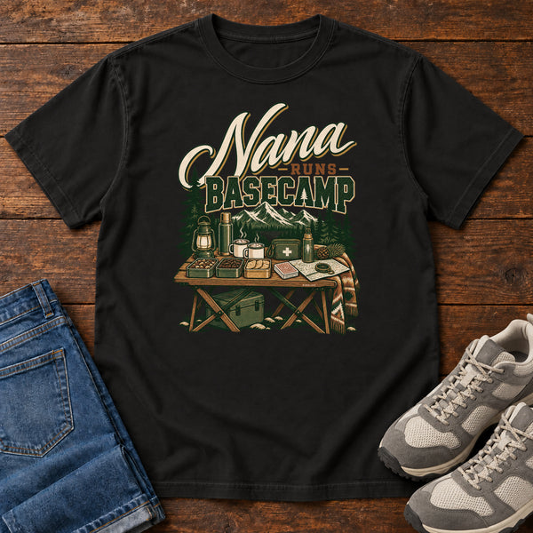 Nana Runs Basecamp T-Shirt, alternate view