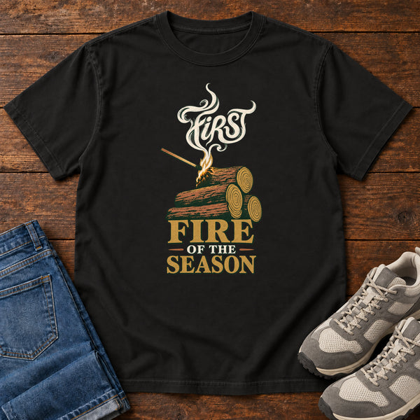 First Fire of the Season T-Shirt, alternate view