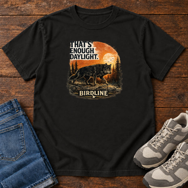 That's Enough Daylight Wild Boar T-Shirt, alternate view