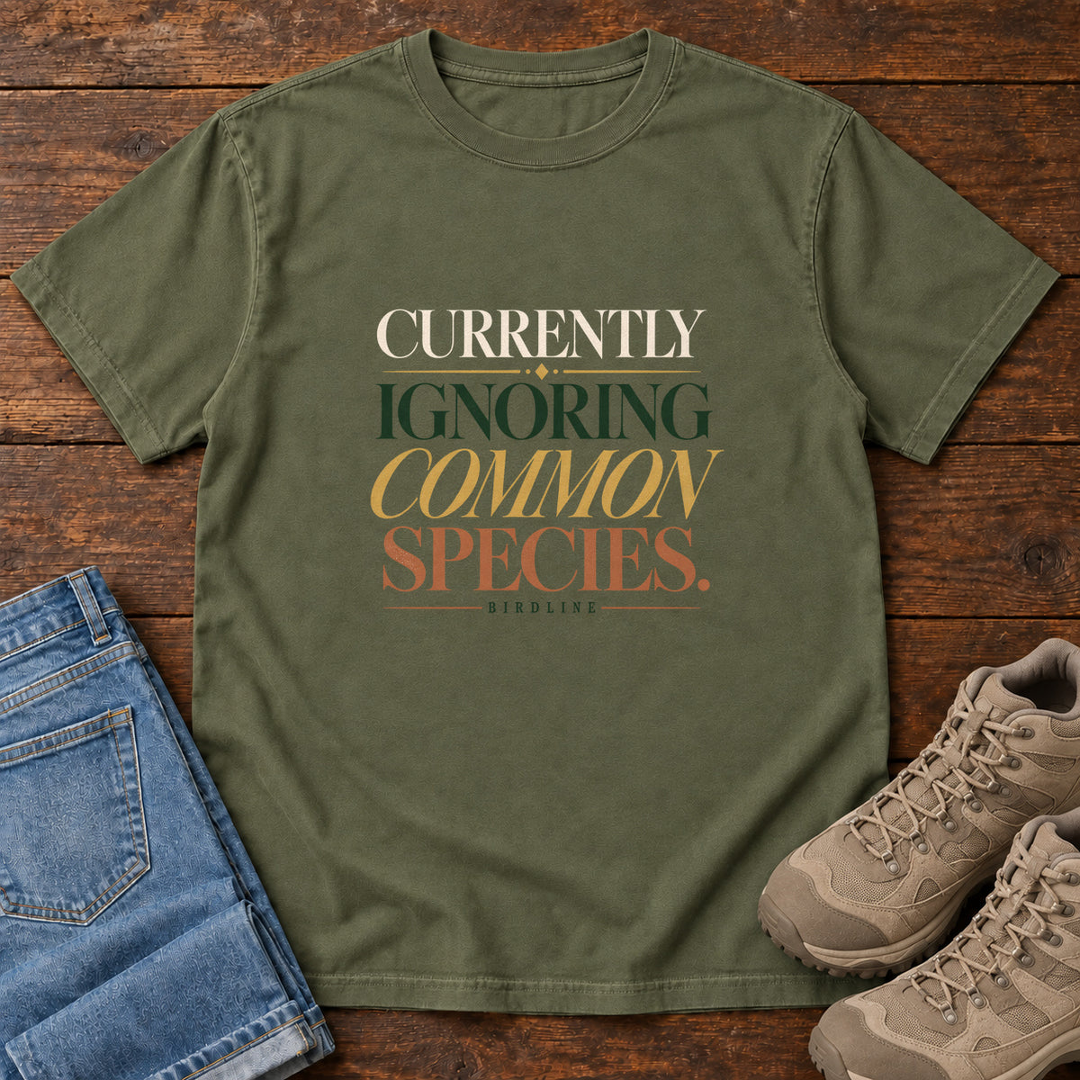 Currently Ignoring Common Species T-Shirt in Hemp