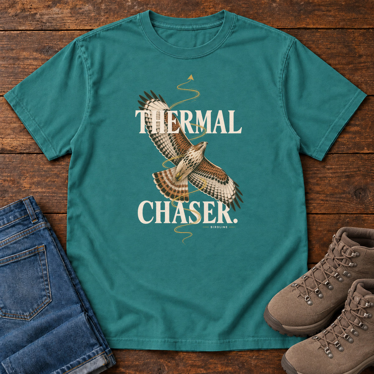 Thermal Chaser Hawk T-Shirt – Classic in Emerald