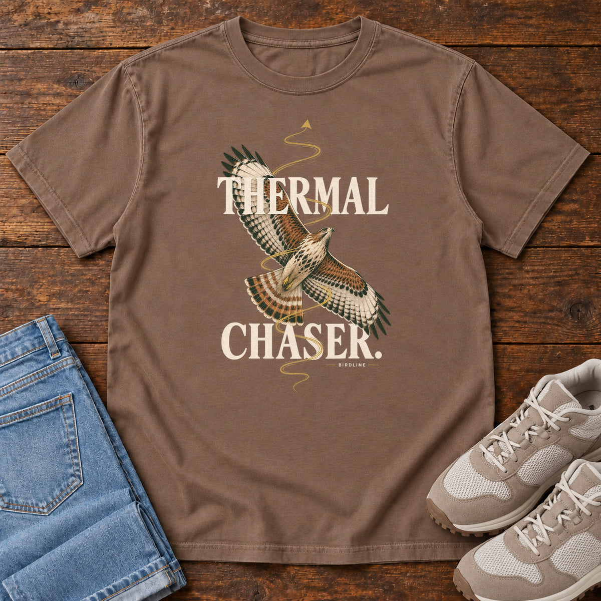 Thermal Chaser Hawk T-Shirt – Classic in Espresso