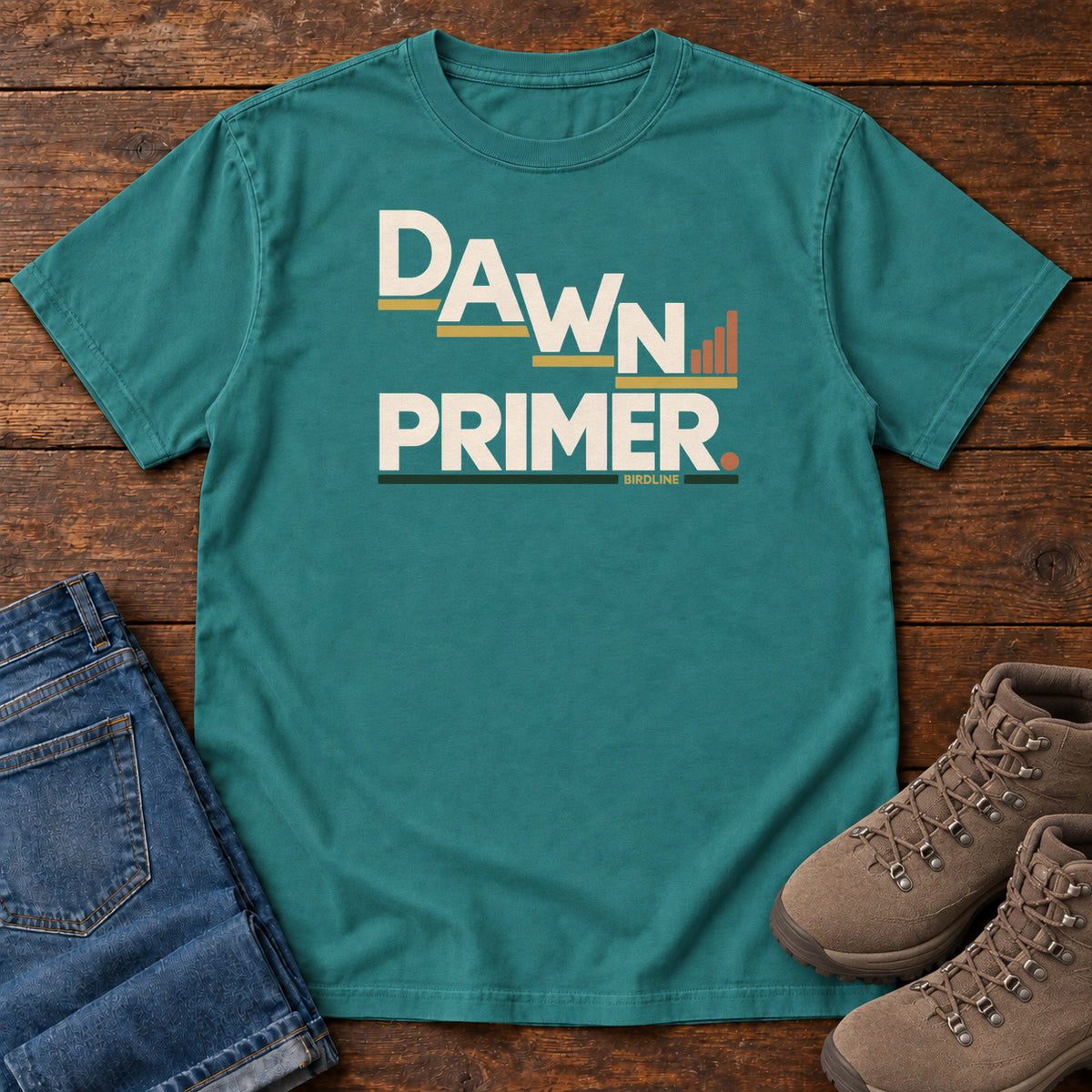 Dawn Primer T-Shirt in Emerald