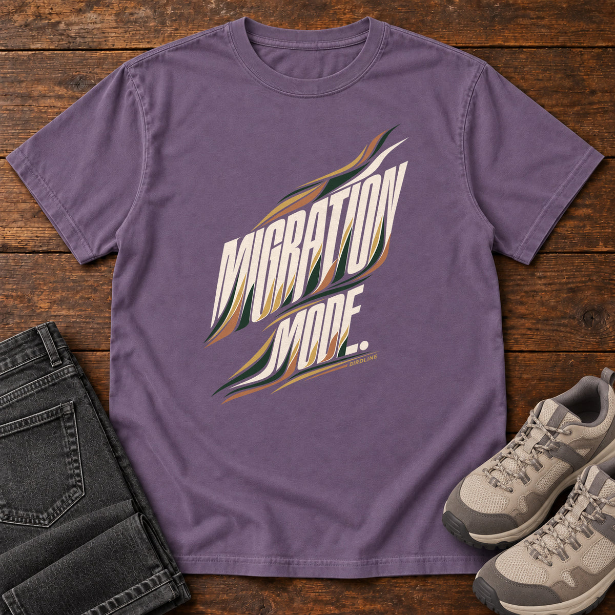 Migration Mode T-Shirt in Grape