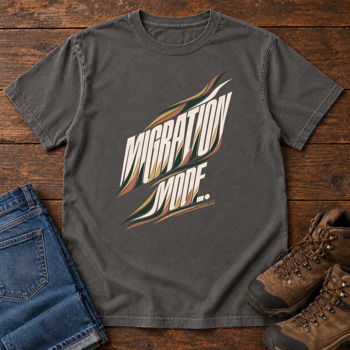 Migration Mode T-Shirt in Pepper