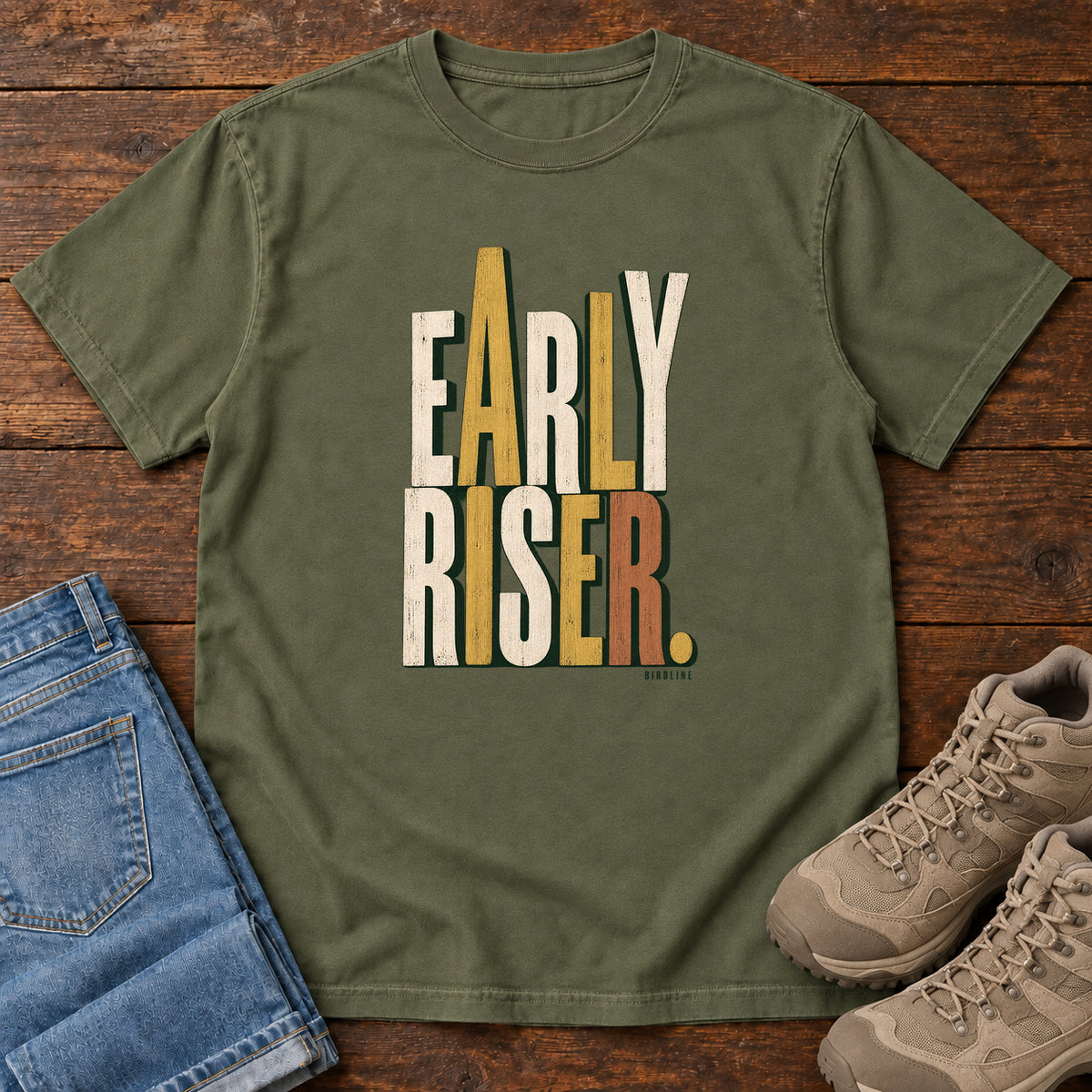 Early Riser T-Shirt in Hemp
