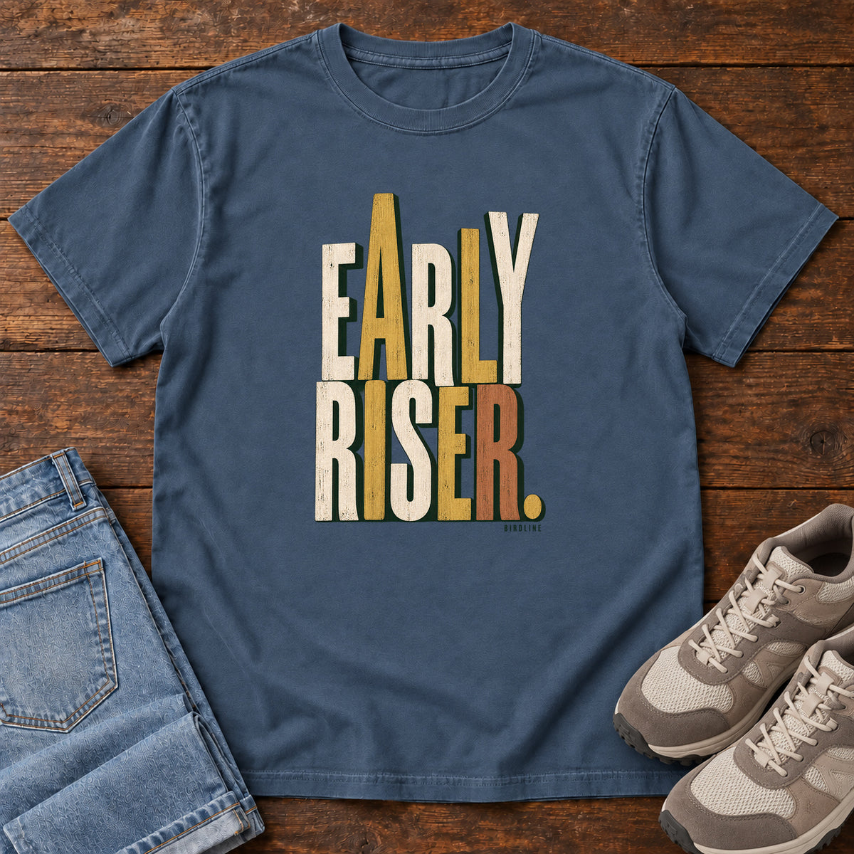 Early Riser T-Shirt in Midnight