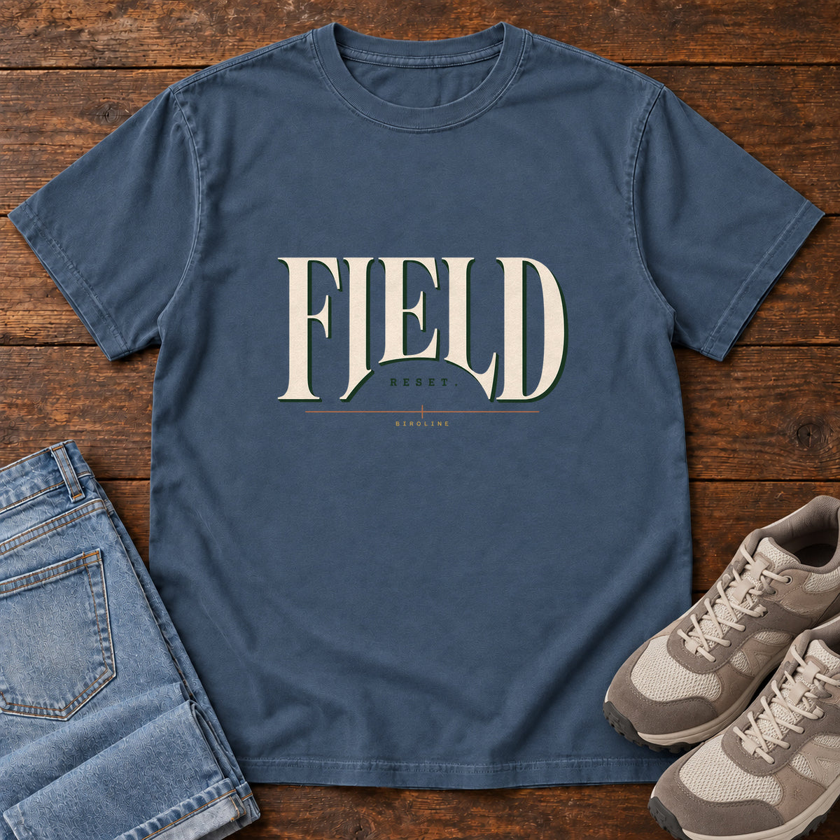 Field Reset T-Shirt in Midnight