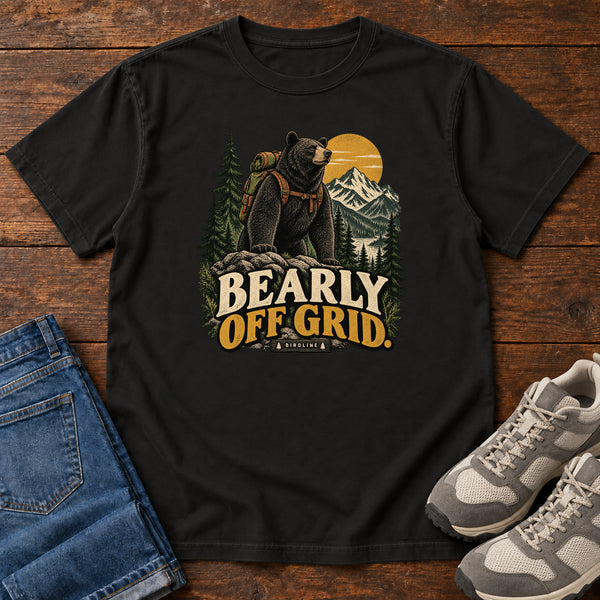 Bearly Off Grid T-Shirt, alternate view