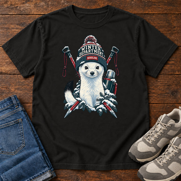 Winter Department Stoat T-Shirt, alternate view