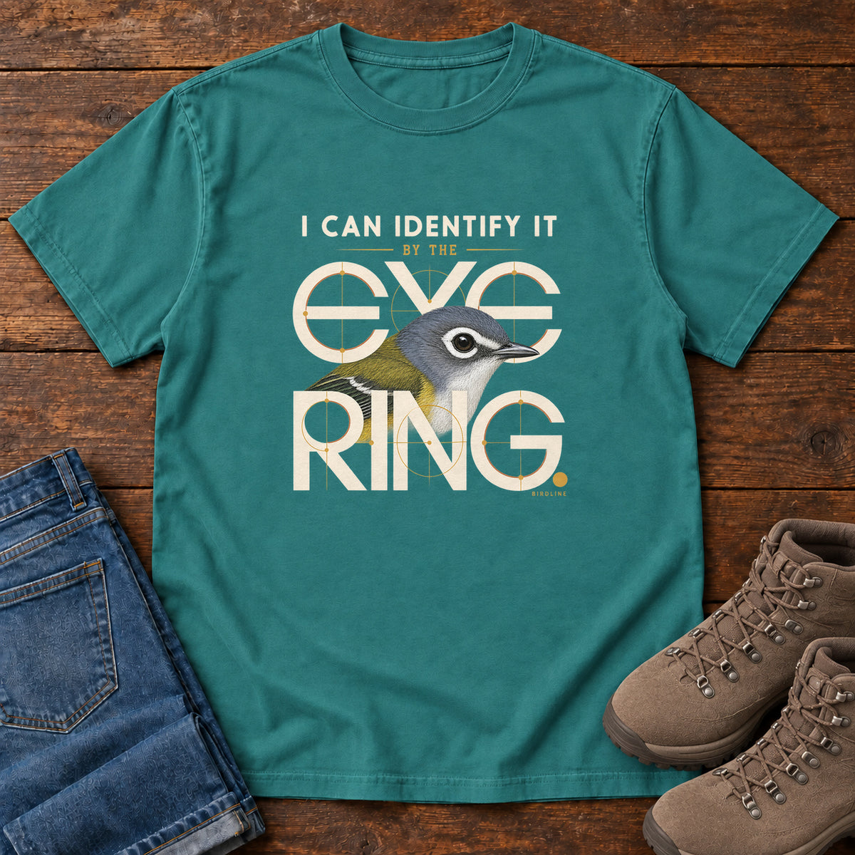 I Can Identify It by the Eye Ring T-Shirt in Emerald