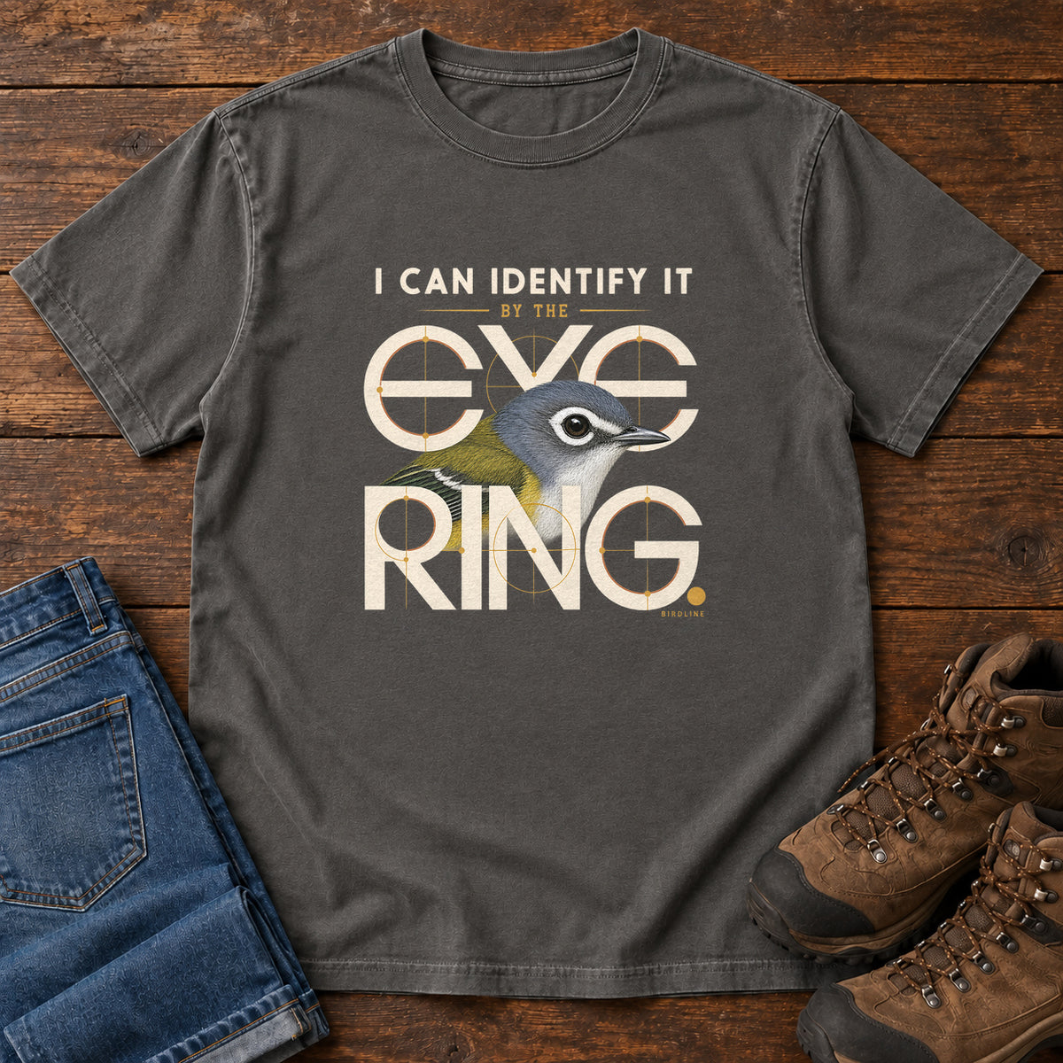 I Can Identify It by the Eye Ring T-Shirt in Pepper
