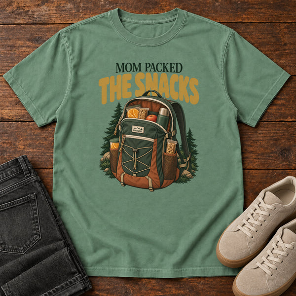 Mom Packed the Snacks T-Shirt, alternate view