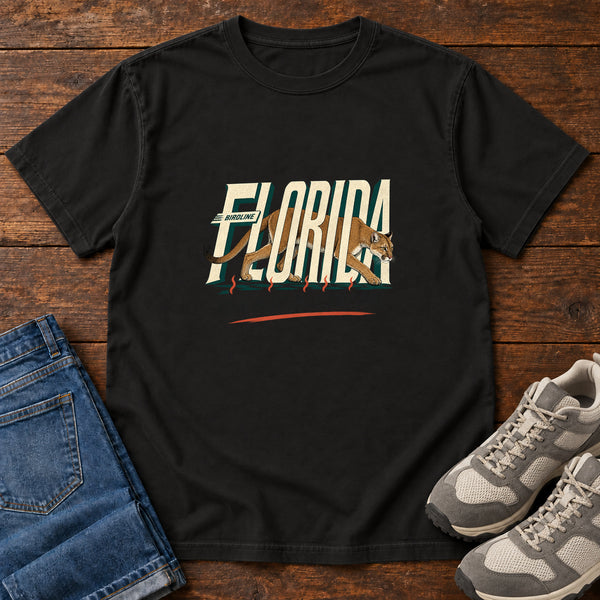 Florida Too Hot to Explain Panther T-Shirt, alternate view