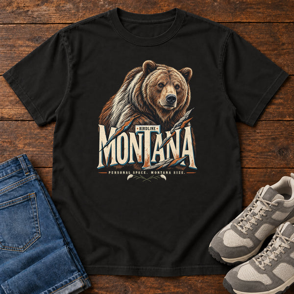 Montana Personal Space Montana Size Bear T-Shirt, alternate view