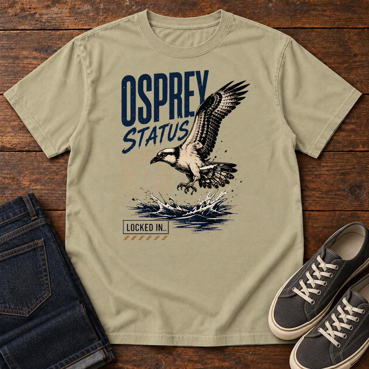 Osprey Status T-Shirt in Khaki