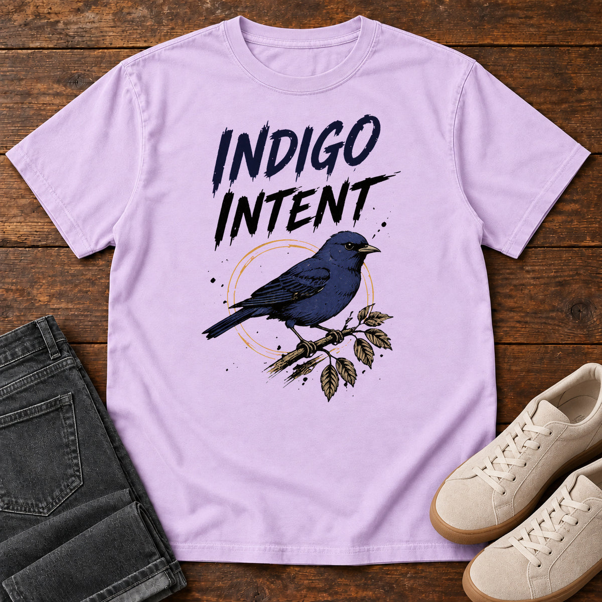 Indigo Intent T-Shirt in Orchid