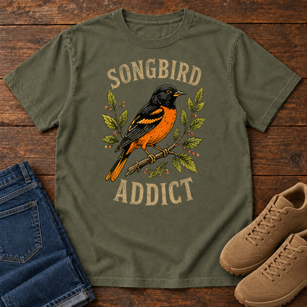 Songbird Addict T-shirt, alternate view