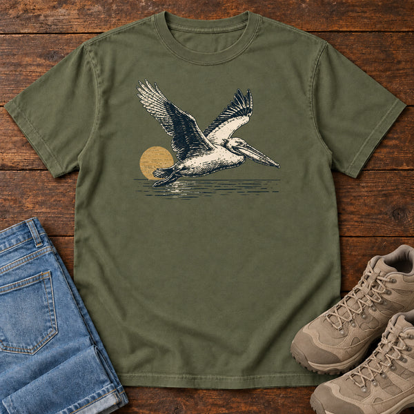 Loon in Flight T-shirt, alternate view