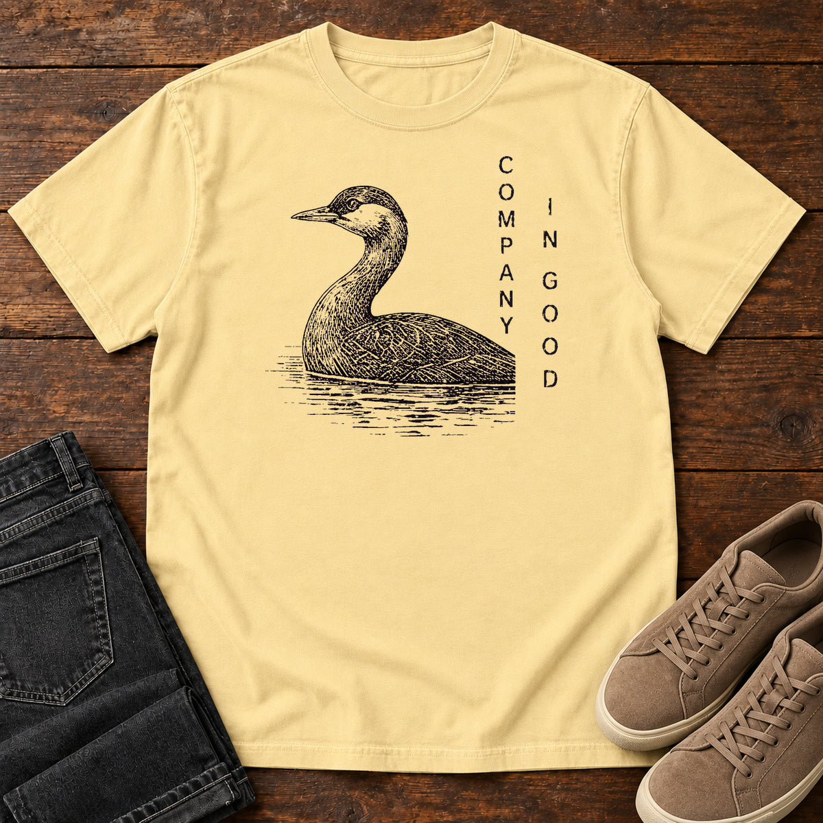 In Good Company T-shirt in Butter
