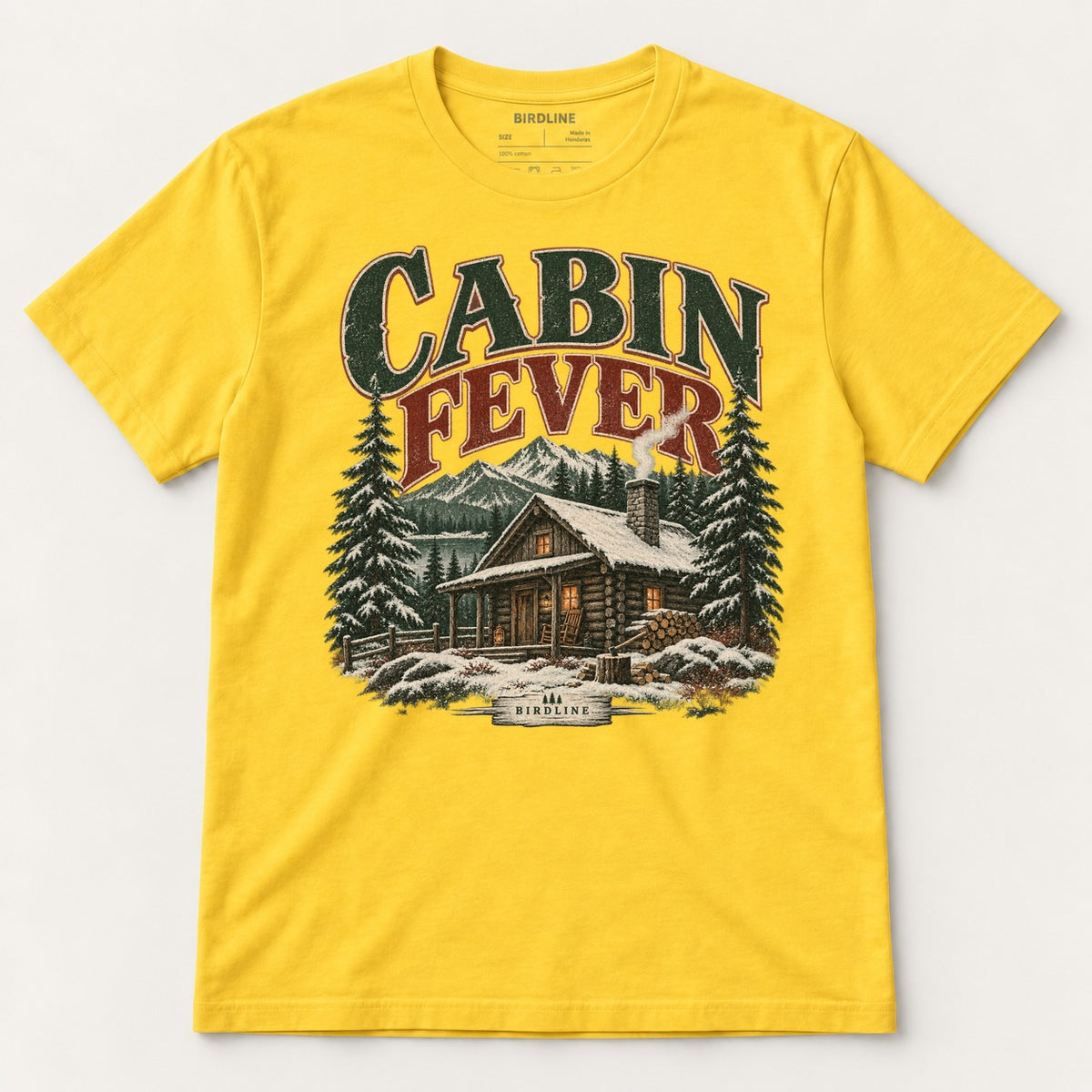 Cabin Fever T-Shirt in Daisy, front view