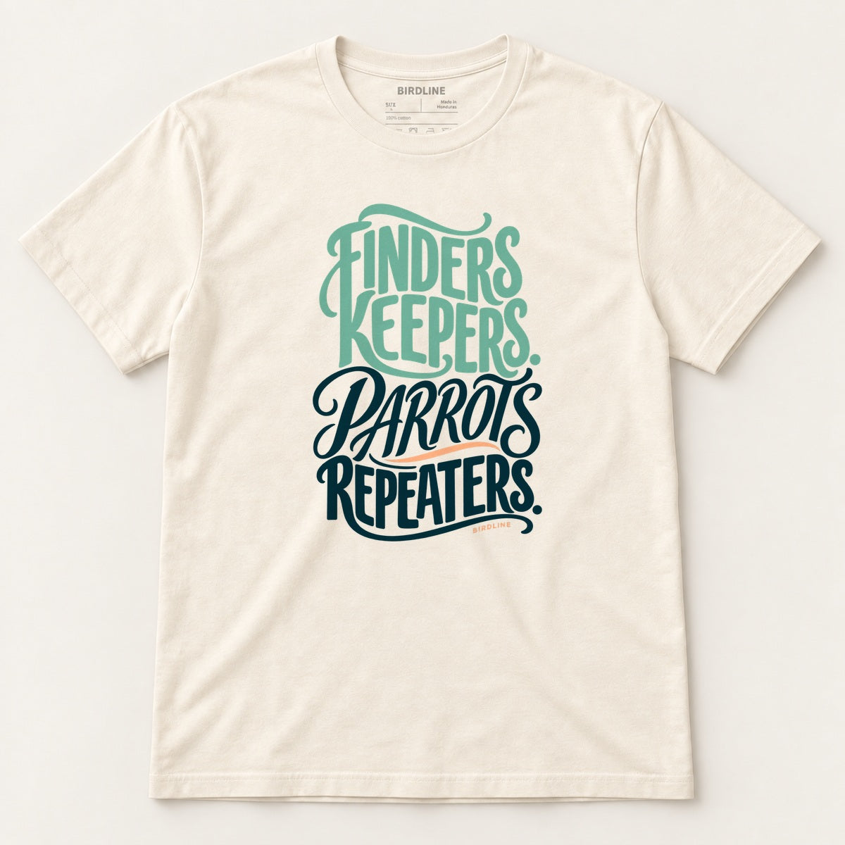 Finders Keepers T-Shirt in Natural, front view