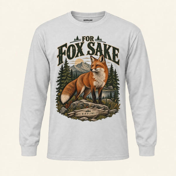 For Fox Sake Long Sleeve Shirt, alternate view