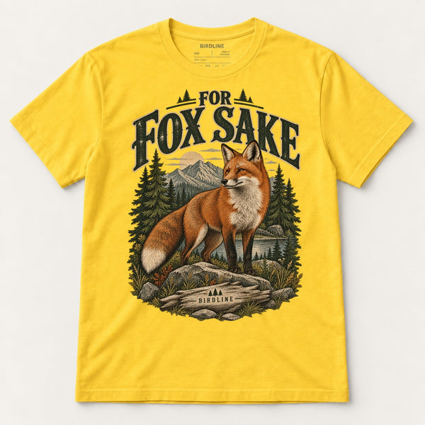 For Fox Sake T-Shirt, alternate view