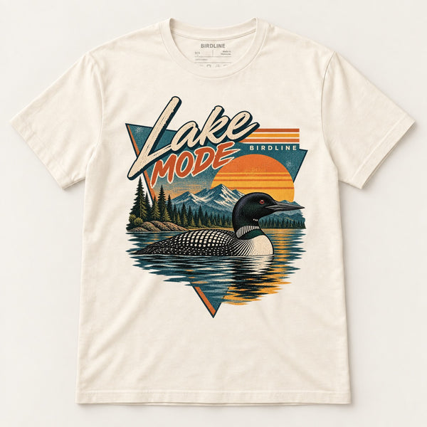 Lake Mode T-Shirt in Natural, front view