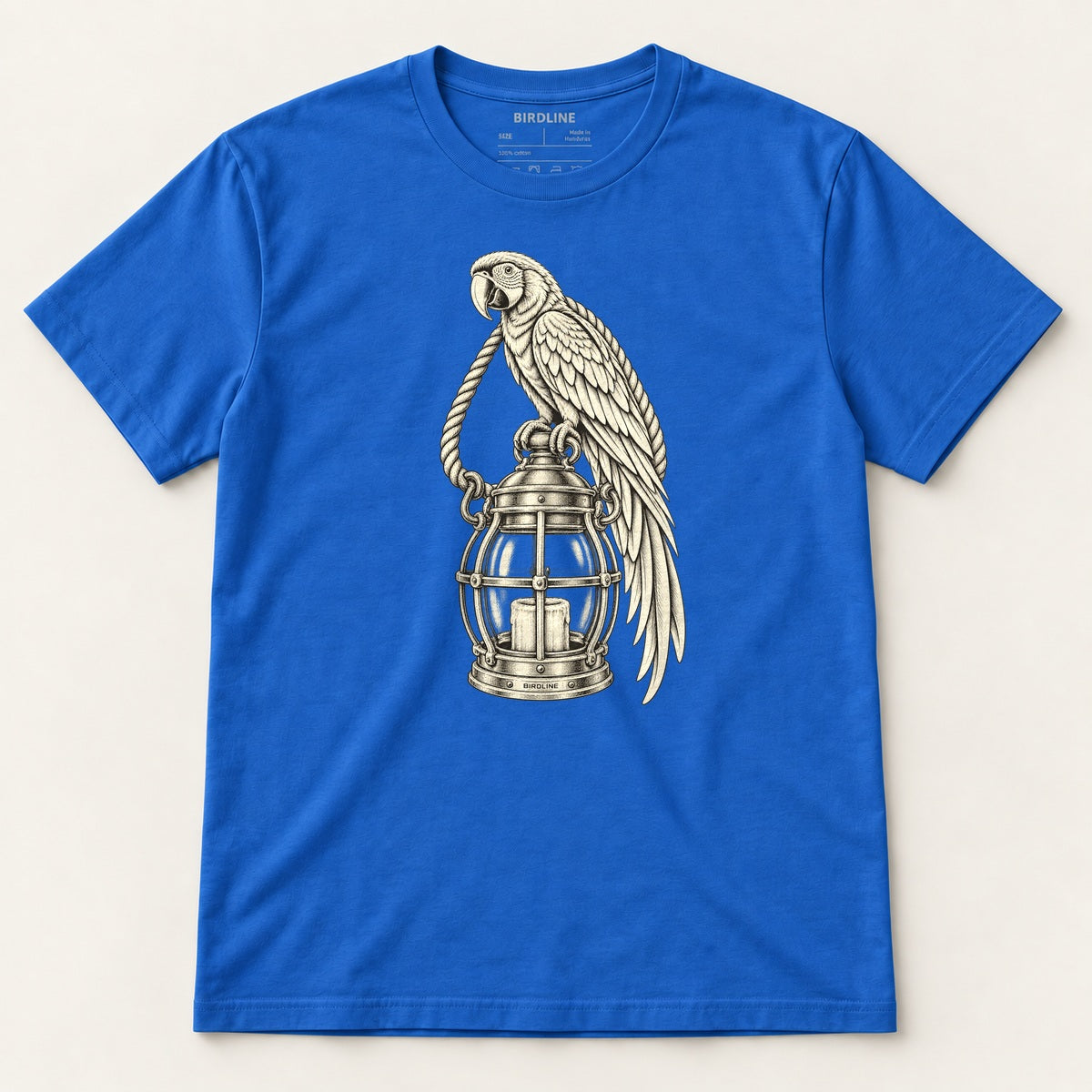 Lantern Watch T-Shirt in Royal, front view