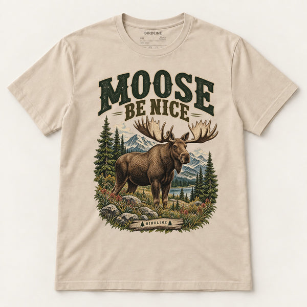 Moose Be Nice T-Shirt, alternate view