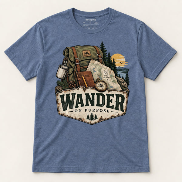 Wander On Purpose T-Shirt, alternate view