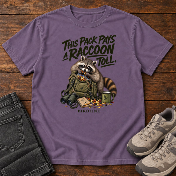 This Pack Pays a Raccoon Toll T-Shirt, alternate view