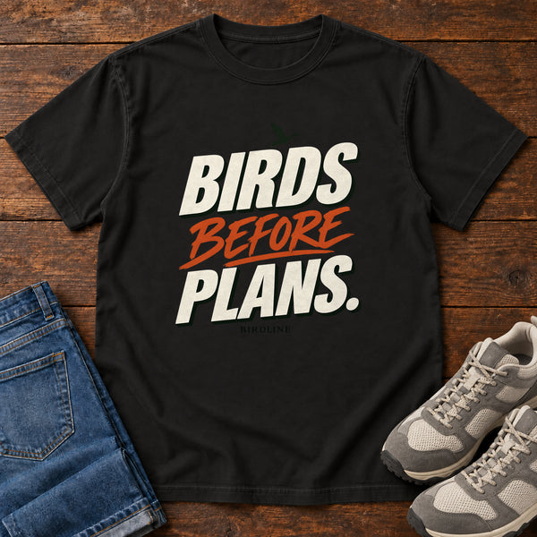 Birds Before Plans T-Shirt, alternate view