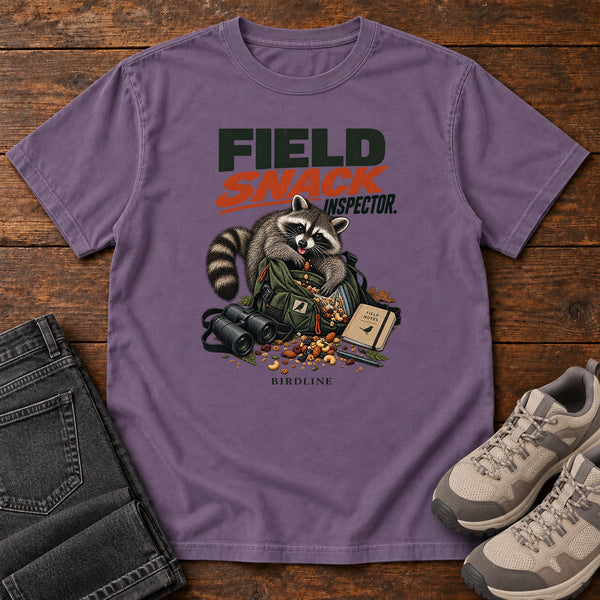 Field Snack Inspector Raccoon T-Shirt, alternate view