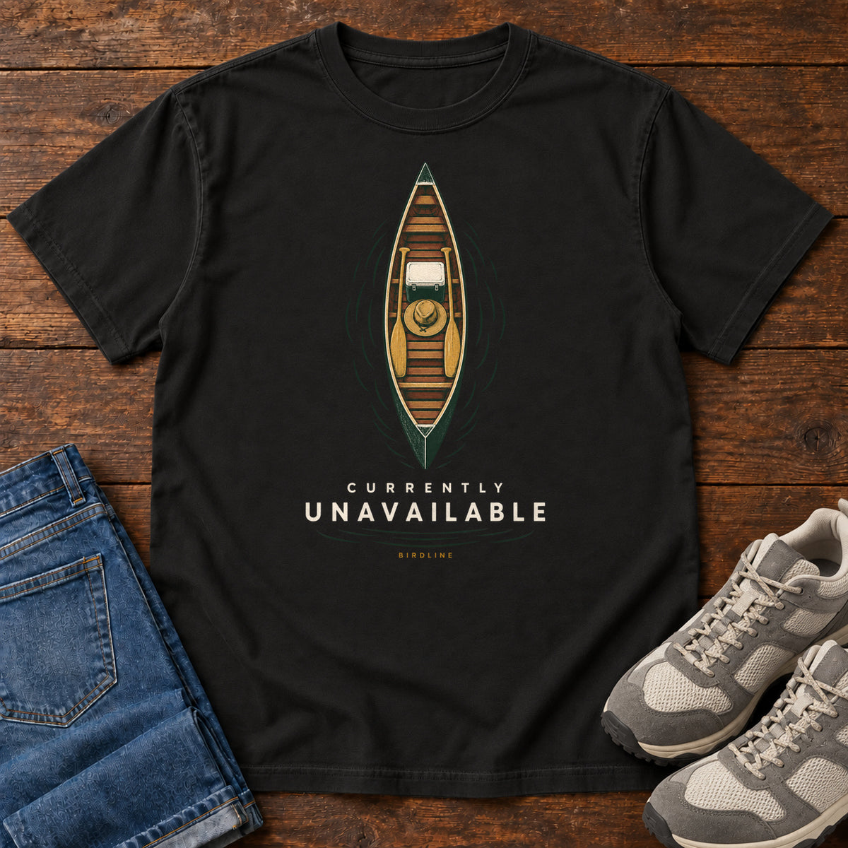 Currently Unavailable T-Shirt in Black