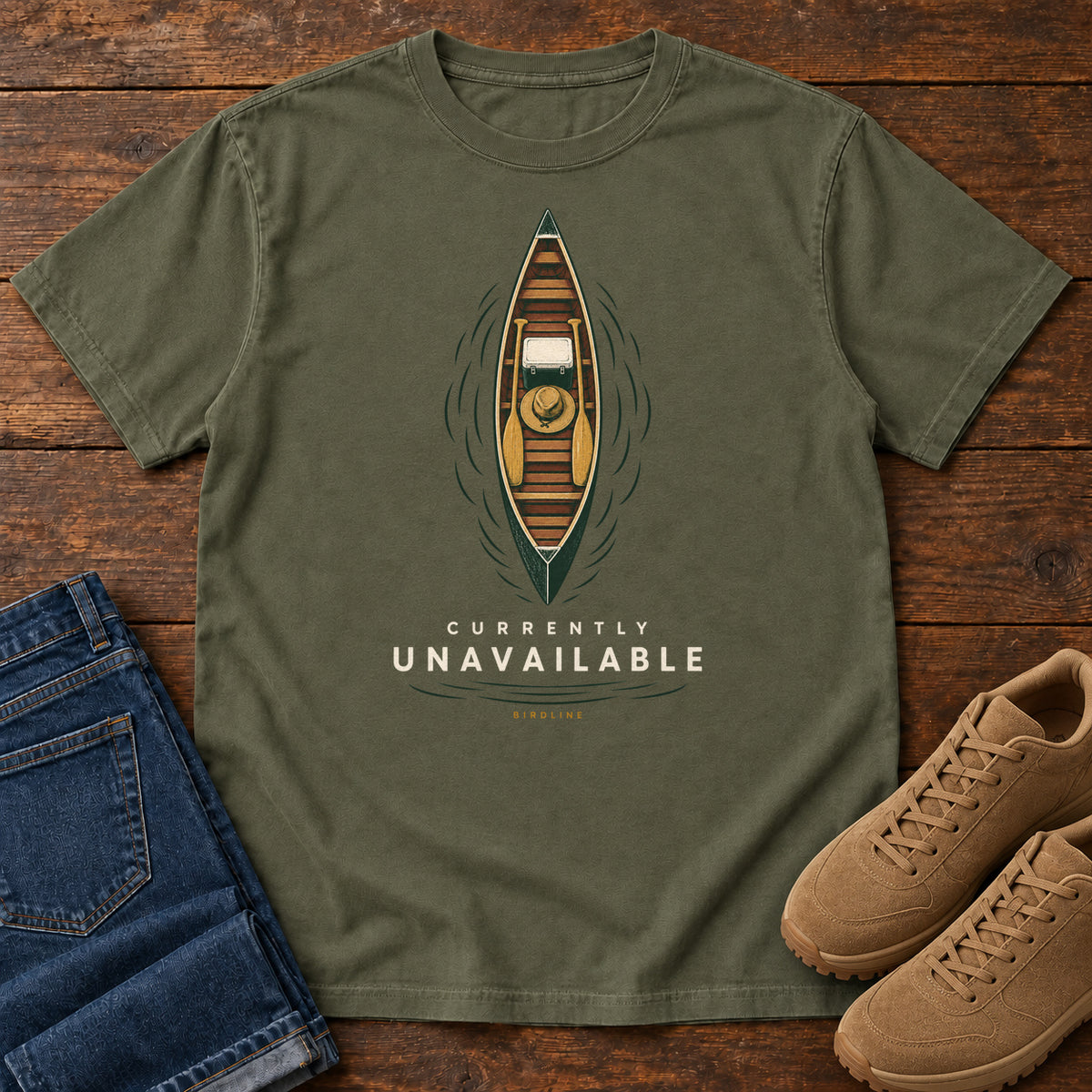 Currently Unavailable T-Shirt in Sage