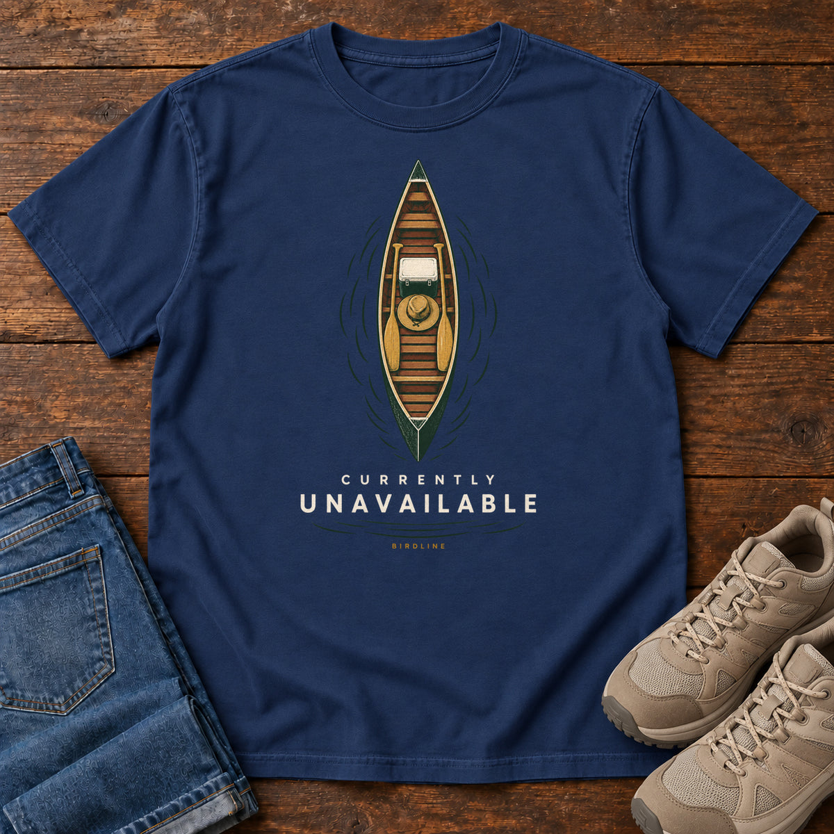 Currently Unavailable T-Shirt in True Navy