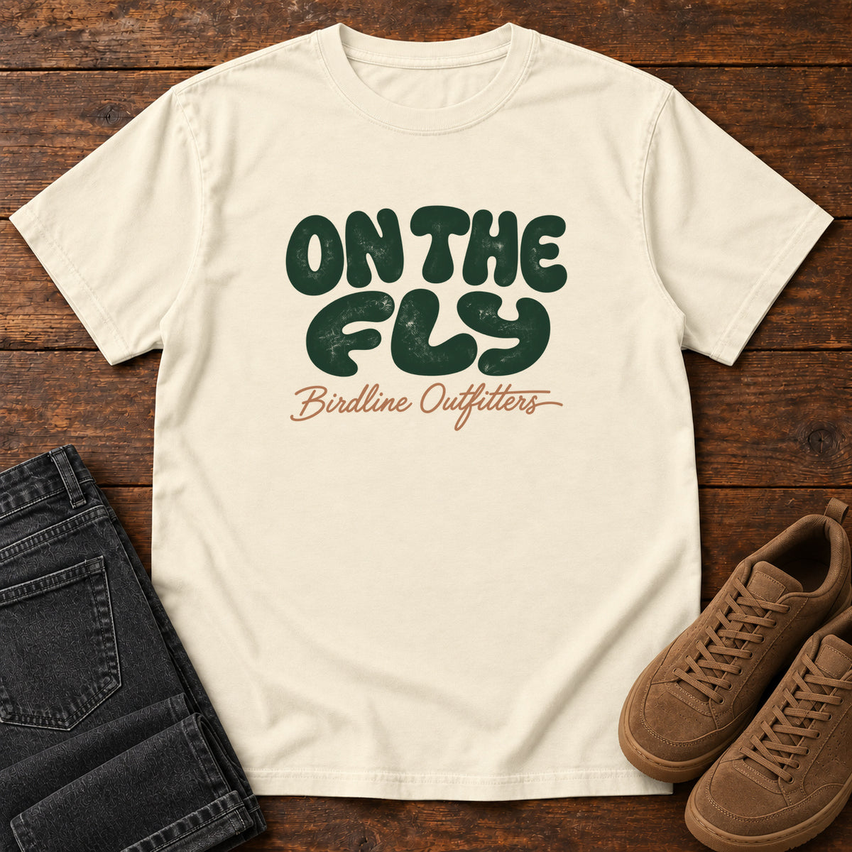 On the Fly T-shirt in Ivory