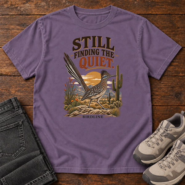 Still Finding the Quiet Roadrunner T-Shirt, alternate view